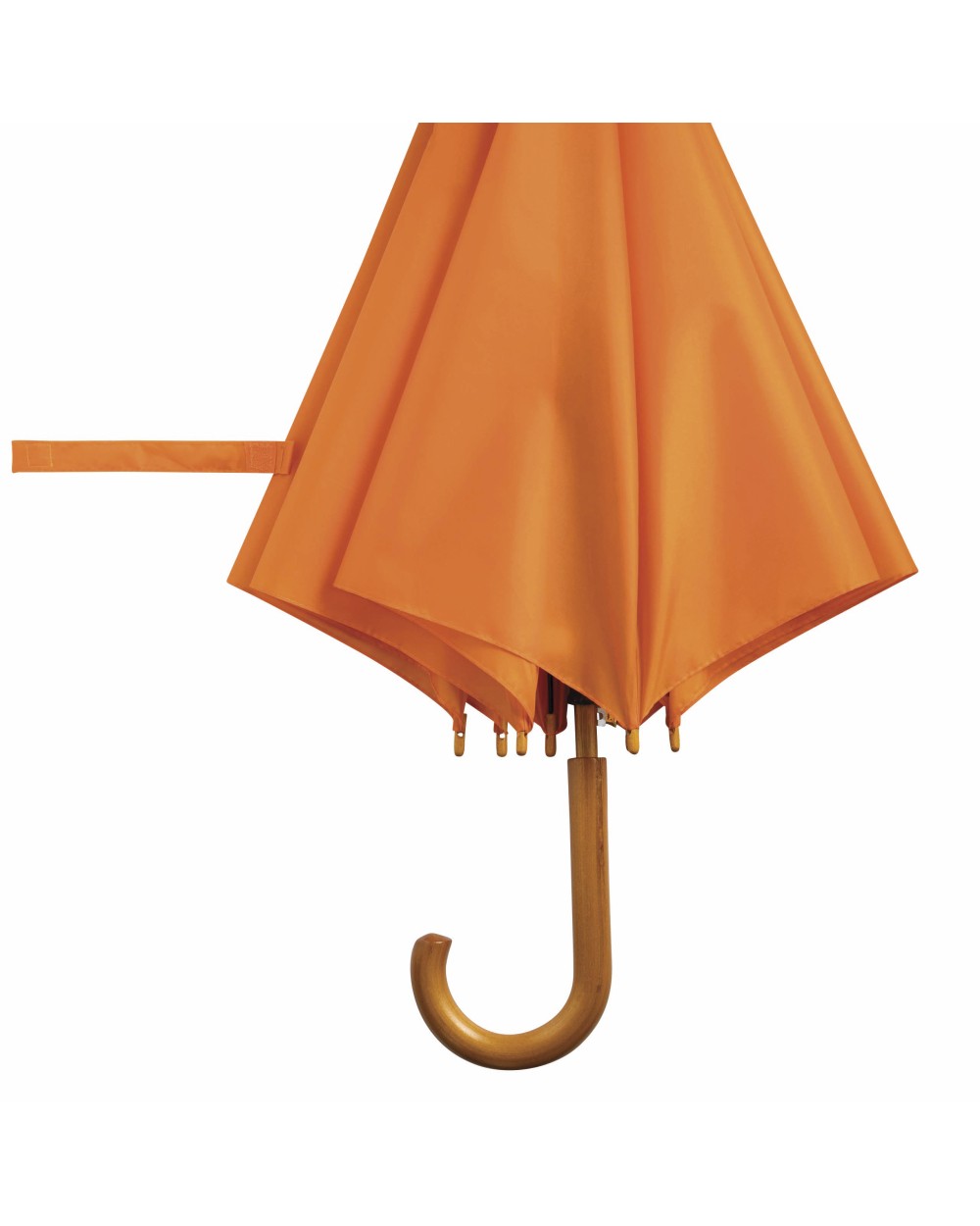 Paraplu's PRINTWEAR Automatic Umbrella With Wooden Handle Tango voor bedrukking &amp; borduring