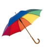 Parapluies personnalisable PRINTWEAR Automatic Umbrella With Wooden Handle Tango