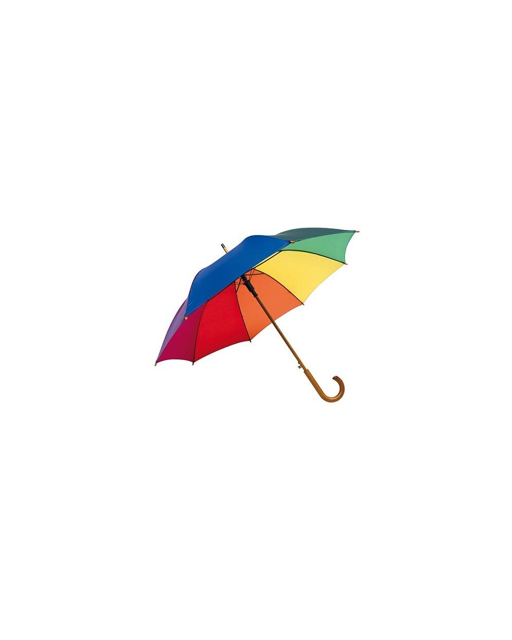 PRINTWEAR Automatic Umbrella With Wooden Handle Tango Regenschirme personalisierbar
