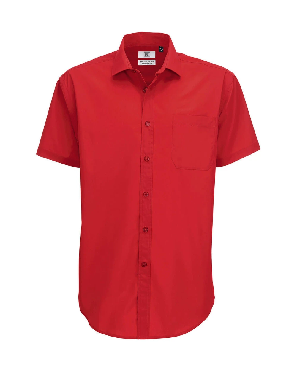 Chemises personnalisable B&C Smart SSL/men Poplin Shirt