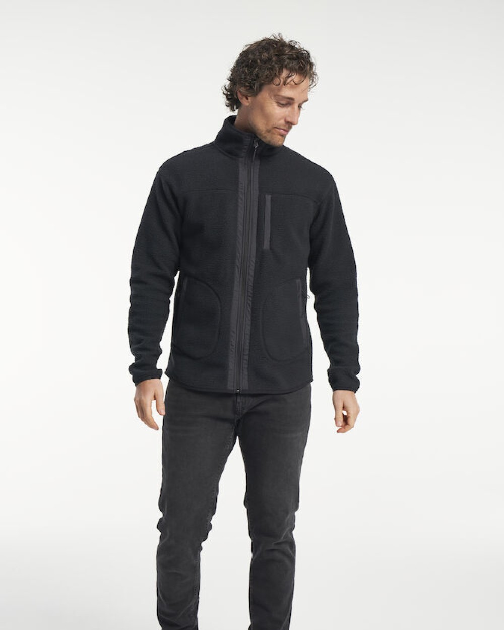 TENSON Yoke Full Zip Men Polar Fleeces personalisierbar