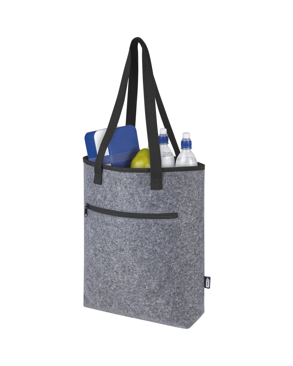 Tassen & Zakken L-MERCH Felt Cooler Bag 12L voor bedrukking &amp; borduring