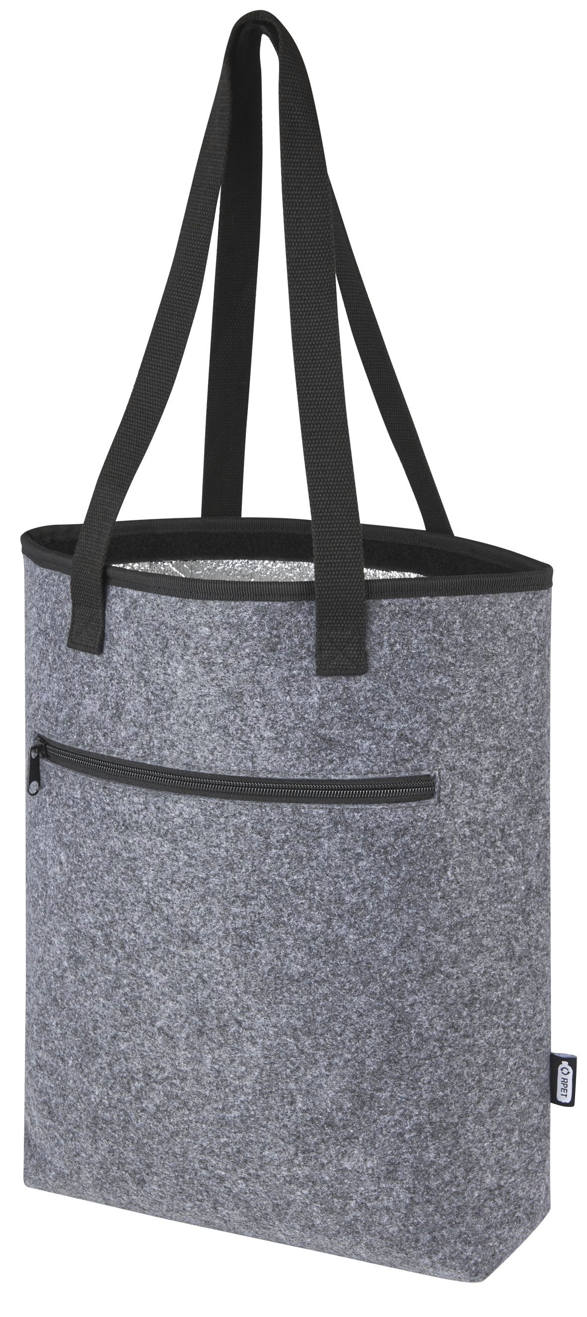 Tassen & Zakken L-MERCH Felt Cooler Bag 12L voor bedrukking &amp; borduring