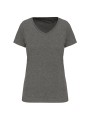 KARIBAN T-shirt Supima® col V manches courtes femme /api/colors/5fcefcdd-901a-471b-86f6-fd6b6c59cd10 personnalisable