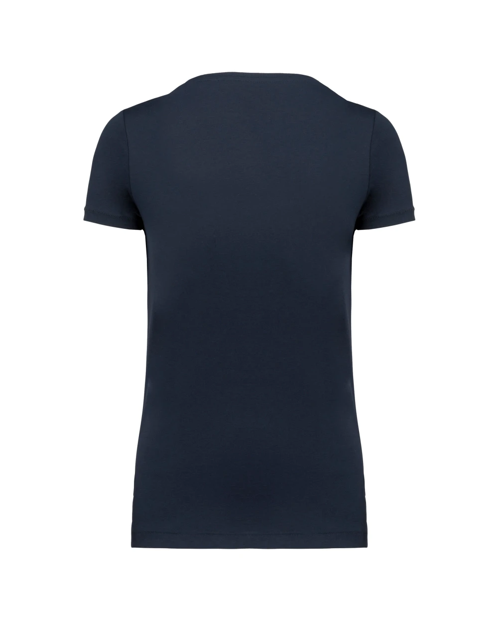 KARIBAN Damen-T-Shirt Supima® mit V-Ausschnitt und kurzen Ärmeln T-Shirts personalisierbar