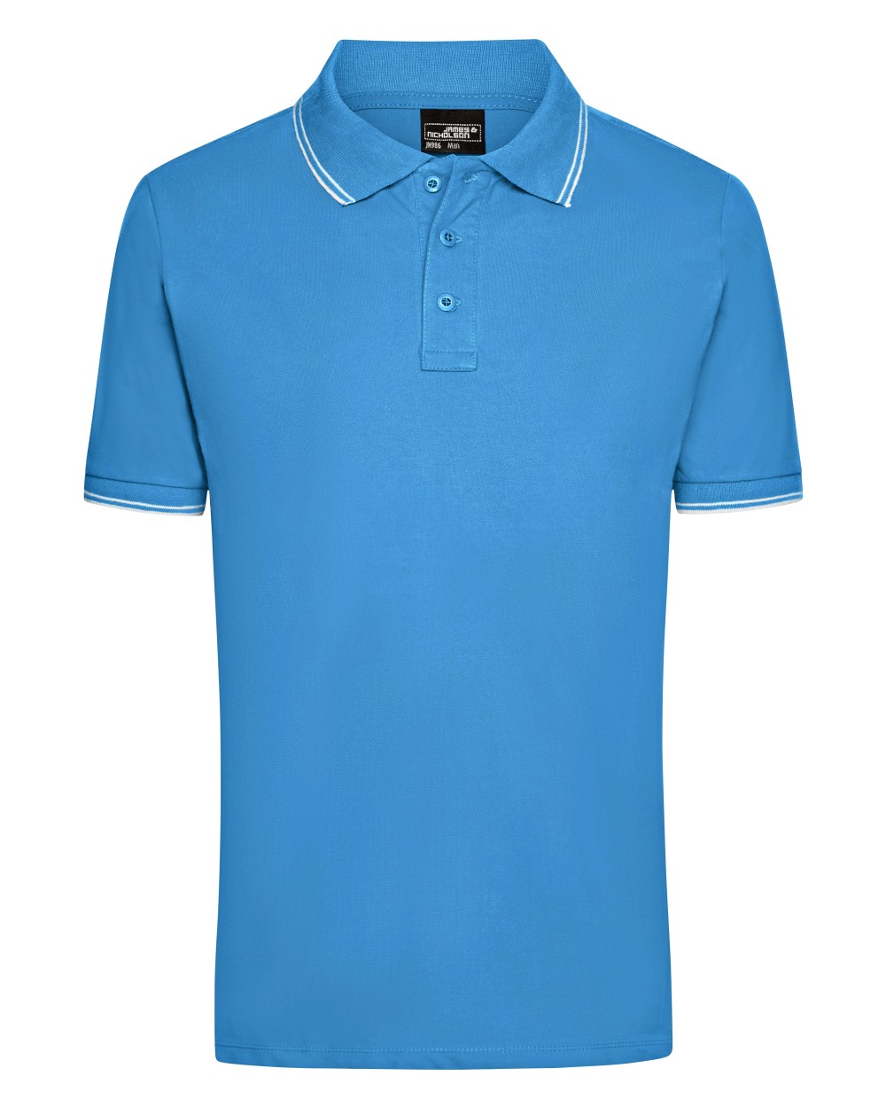 JAMES & NICHOLSON Mens Polo Poloshirts personalisierbar