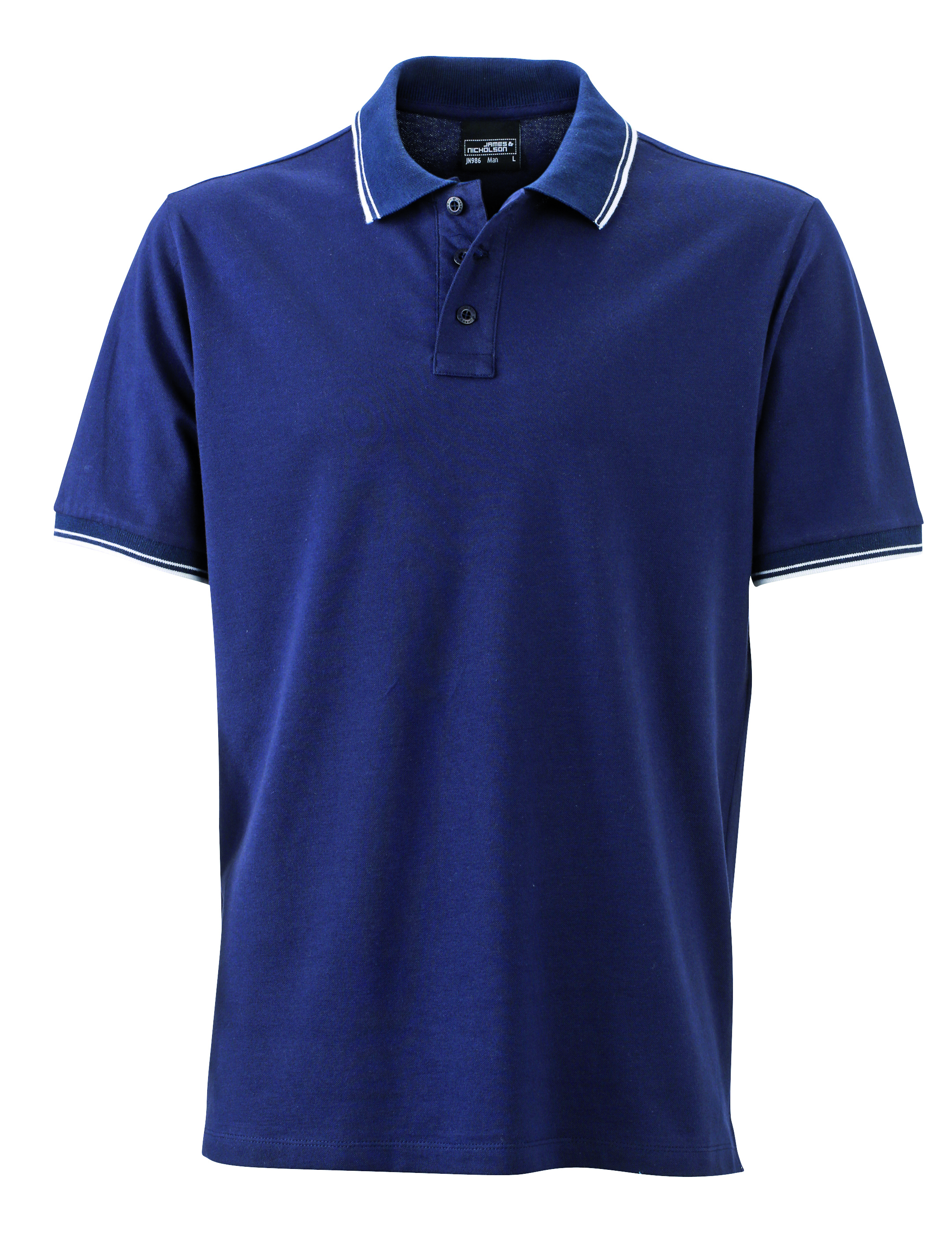 Polo's JAMES & NICHOLSON Men`s Polo voor bedrukking &amp; borduring