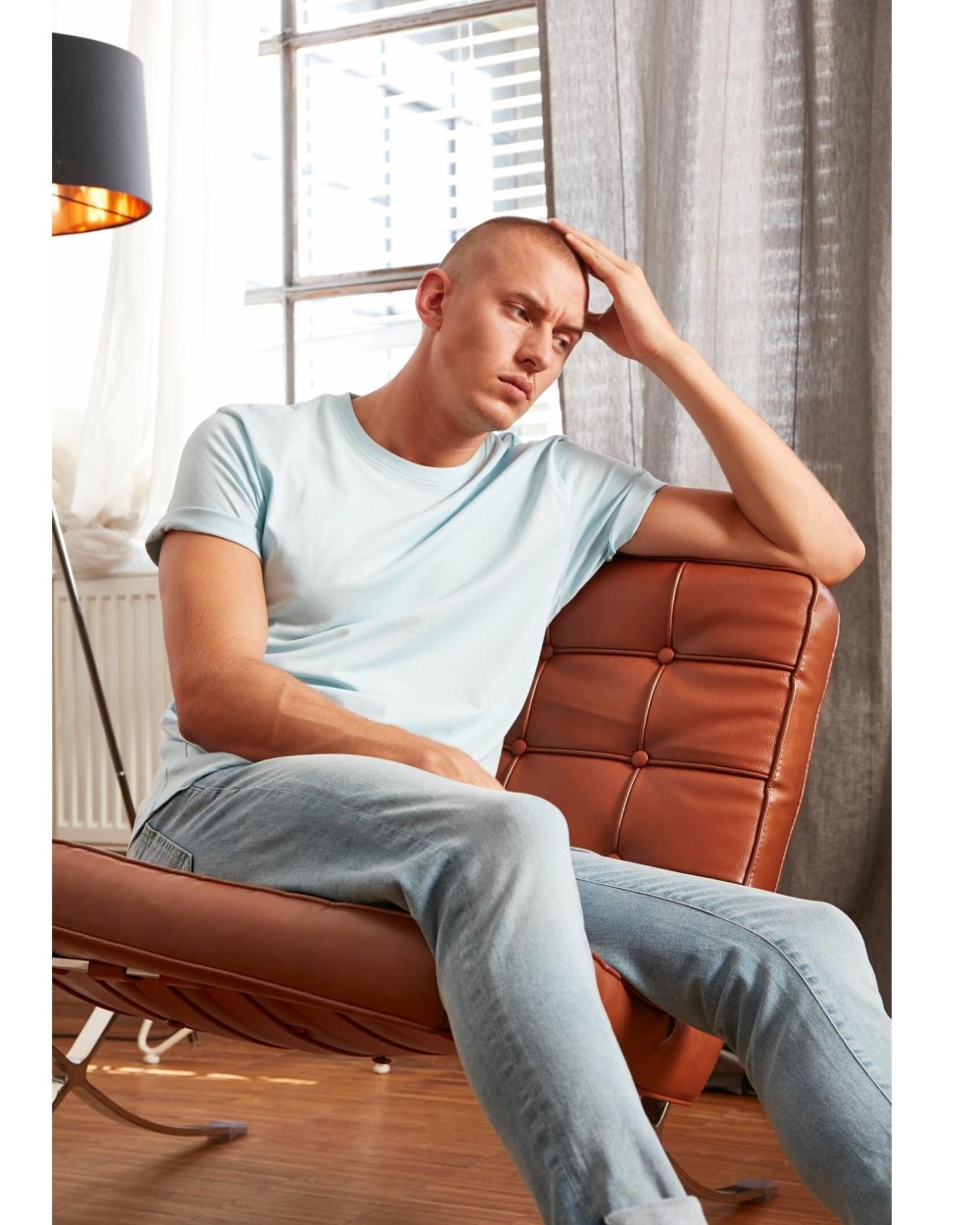 T-Shirts personnalisable BUILD YOUR BRAND T-shirt col rond