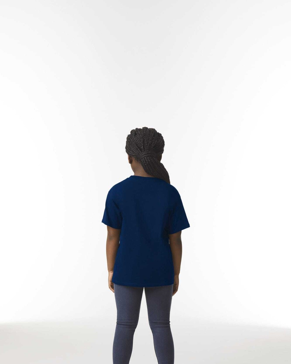 T-shirts GILDAN Softstyle Euro Fit Kinder T-shirt voor bedrukking &amp; borduring