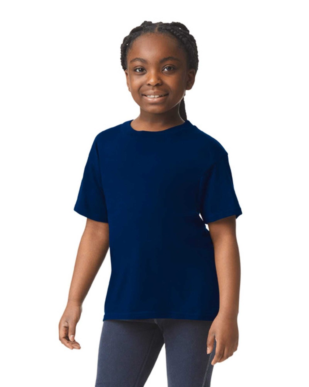 T-shirts GILDAN Softstyle Euro Fit Kinder T-shirt voor bedrukking &amp; borduring