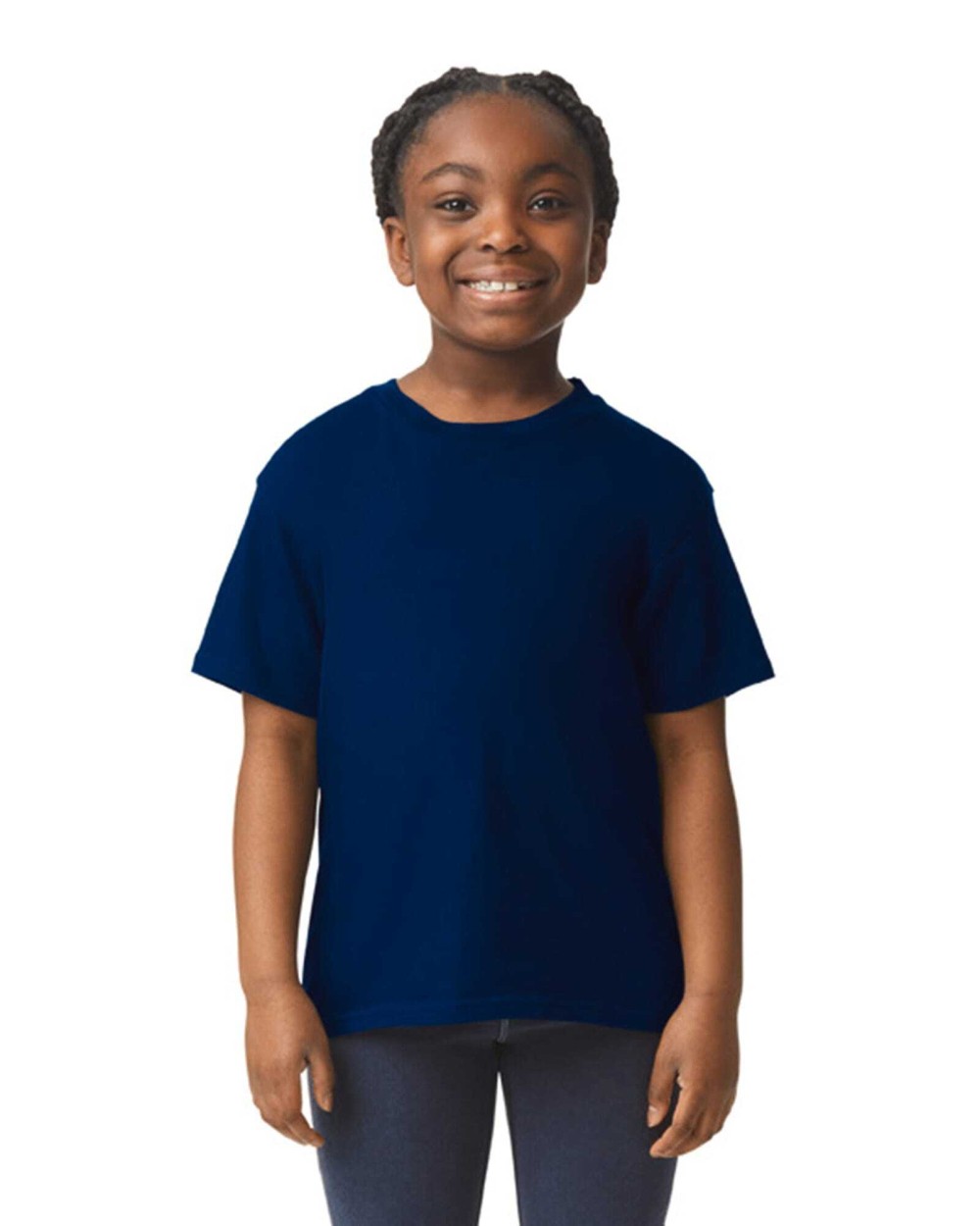 T-shirts GILDAN Softstyle Euro Fit Kinder T-shirt voor bedrukking &amp; borduring