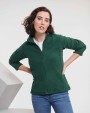 Laines polaires personnalisable RUSSELL Polaire d'exterieure à zip intégral Femme