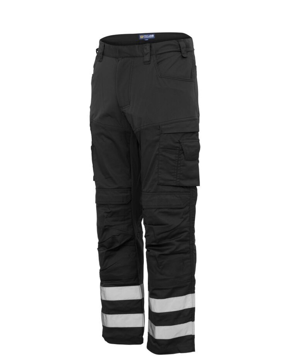 Broeken PROJOB 2509 VOLLEDIGE STRETCHBROEK MET KNIEZAKKEN EN REFLECTIEBANDEN voor bedrukking &amp; borduring