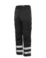 Broeken PROJOB 2509 VOLLEDIGE STRETCHBROEK MET KNIEZAKKEN EN REFLECTIEBANDEN voor bedrukking &amp; borduring