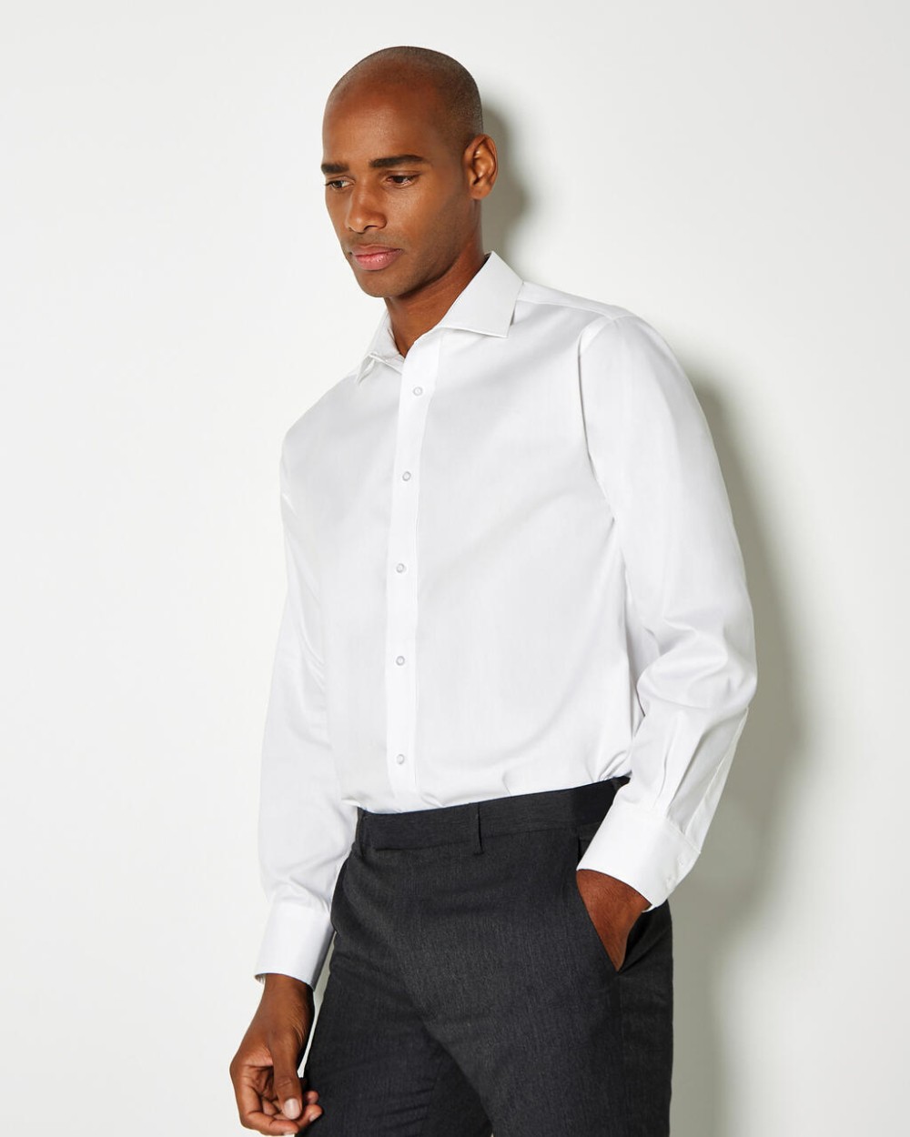 Chemises personnalisable KUSTOM KIT Classic Fit Premium Cutaway Oxford Shirt