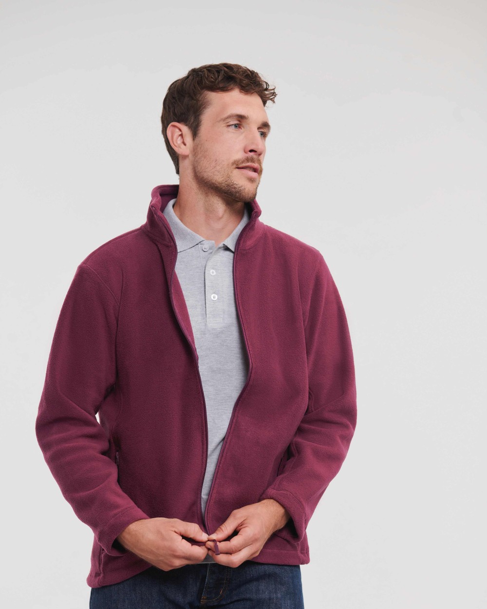 RUSSELL Full-zip outdoor fleece Polar Fleeces personalisierbar
