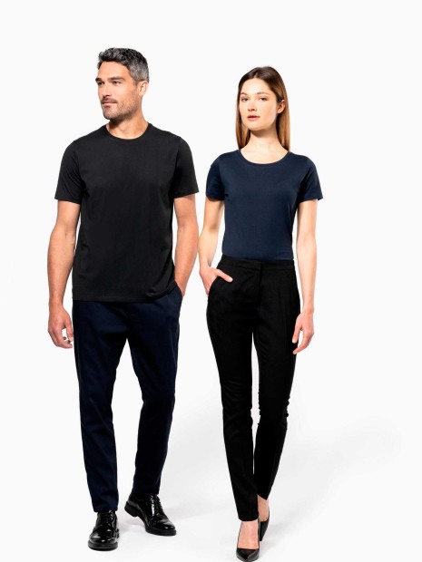 T-Shirts à personnaliser KARIBAN T-shirt Supima® col rond manches courtes femme 