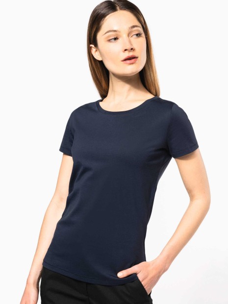 T-Shirts à personnaliser KARIBAN T-shirt Supima® col rond manches courtes femme 