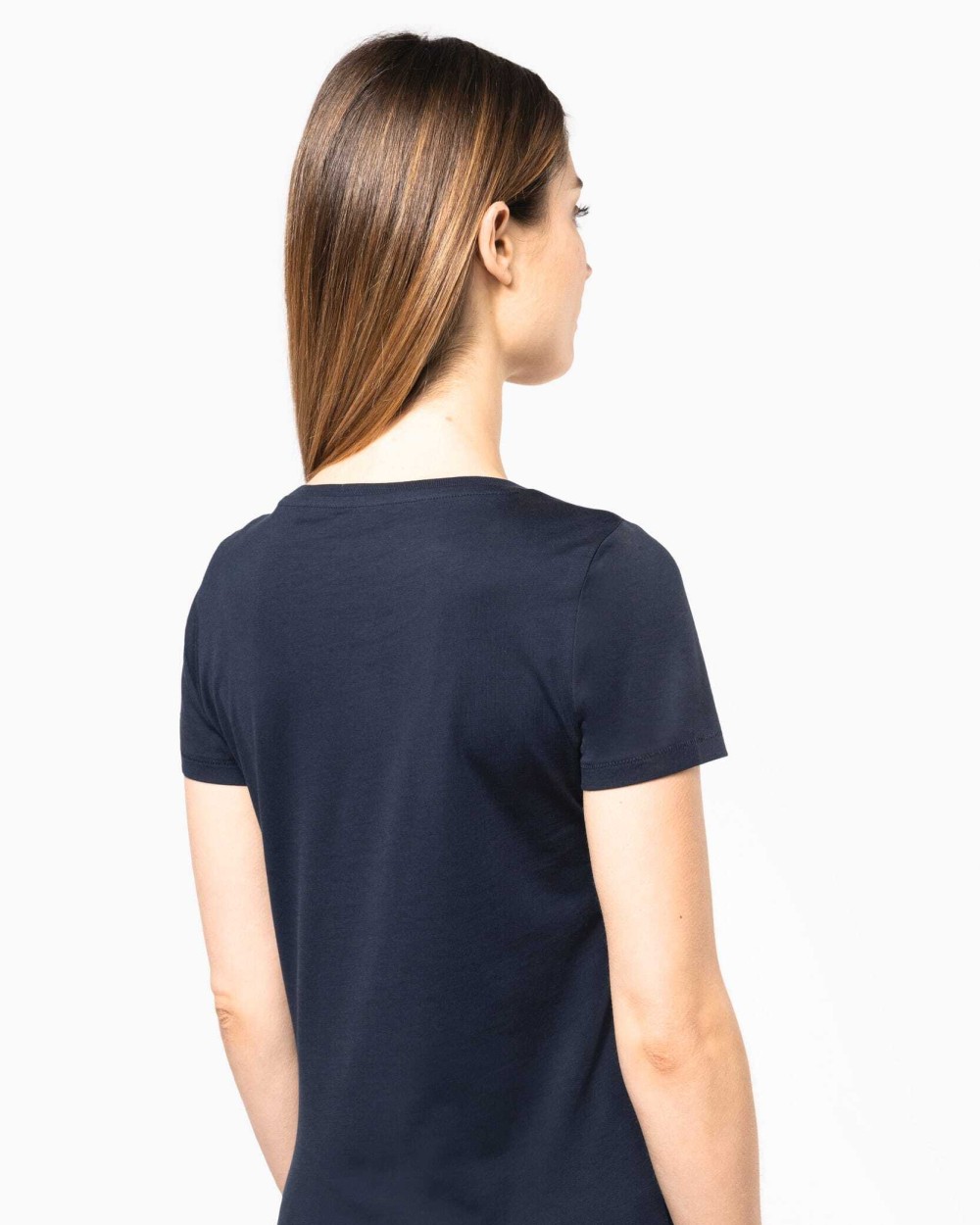 T-Shirts personnalisable KARIBAN T-shirt Supima® col rond manches courtes femme