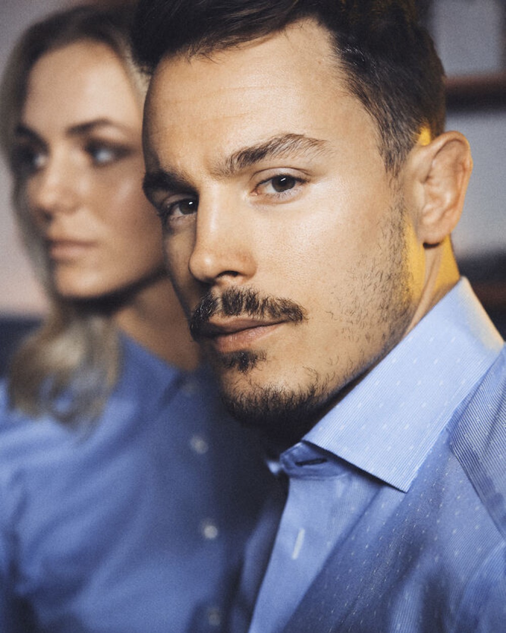 Hemden J. HARVEST & FROST Purple Bow 140 
Hemd Slim Fit Heren voor bedrukking &amp; borduring