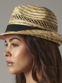 Bobs à personnaliser BEECHFIELD STRAW SUMMER TRILBY 