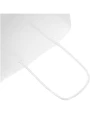 4DO Kraftpapiertasche 80 g/m² mit gedrehten Griffen – 18 × 8 × 21 cm Taschen personalisierbar