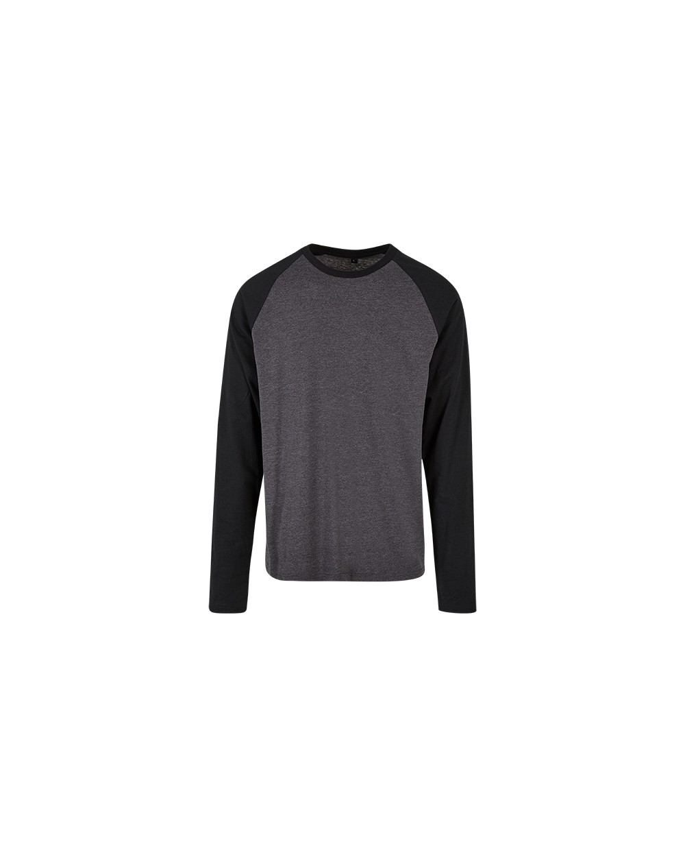 T-shirts BUILD YOUR BRAND Men´s Contrast Raglan Longsleeve T-Shirt voor bedrukking &amp; borduring