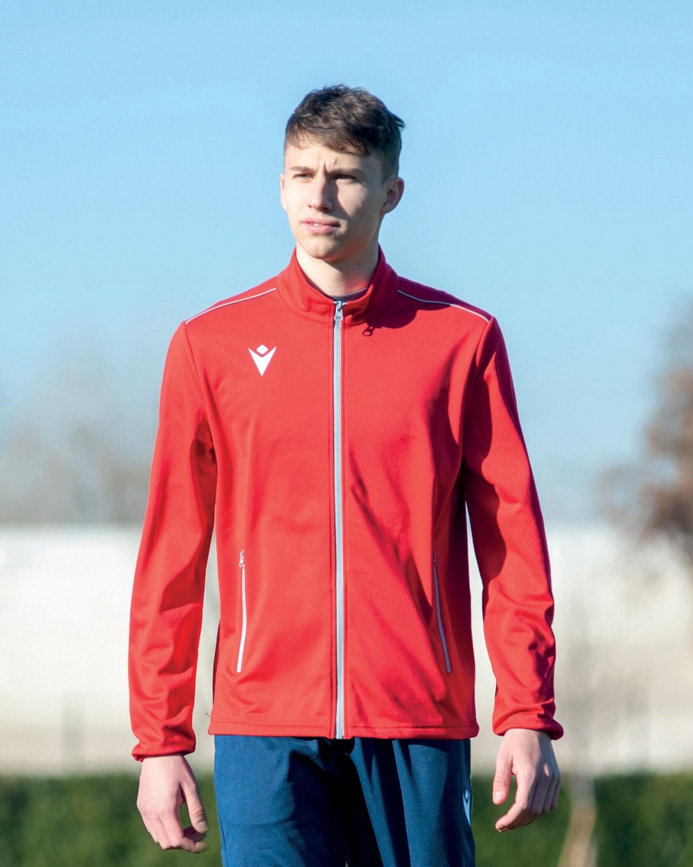 Sweaters & hoodies MACRON NEMESIS JUNIOR FULL ZIP SWEATSHIRT voor bedrukking &amp; borduring