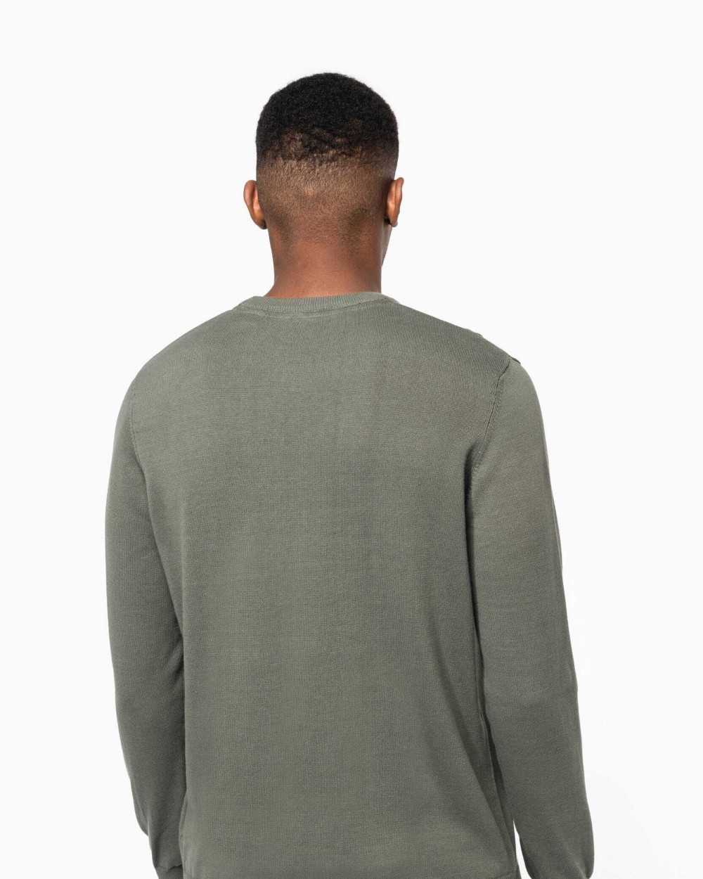 KARIBAN BIO-Rundhalspullover für Herren Pullovers personalisierbar