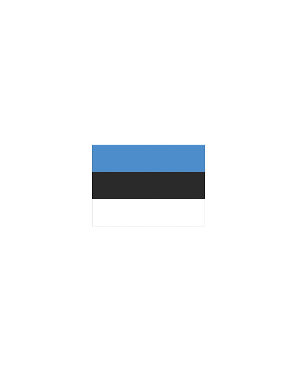 PRINTWEAR Flag Estonia Zubehör personalisierbar