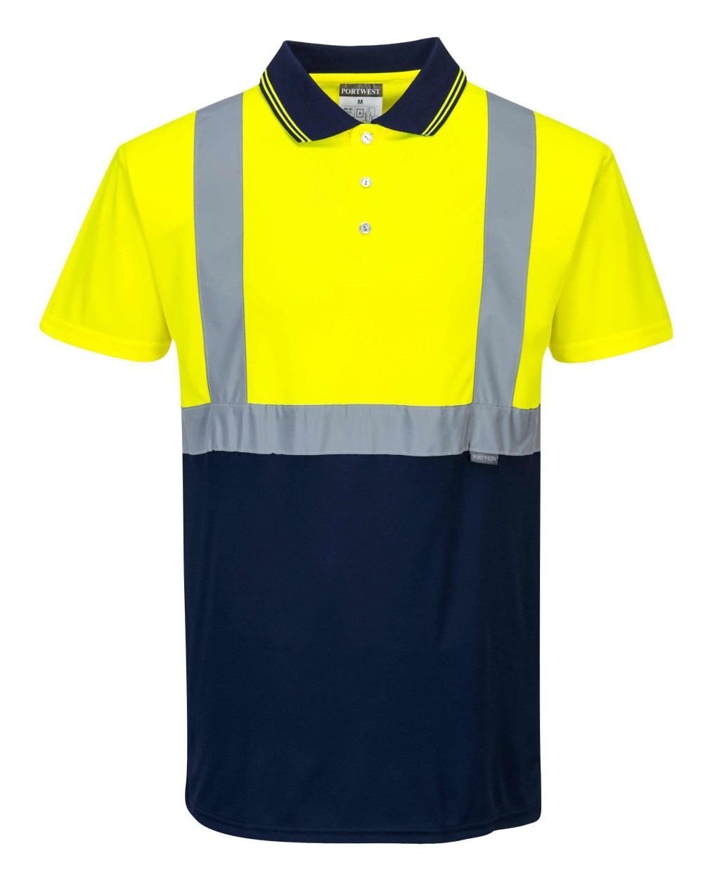 Polo's PORTWEST Two-tone polo (S479) voor bedrukking &amp; borduring