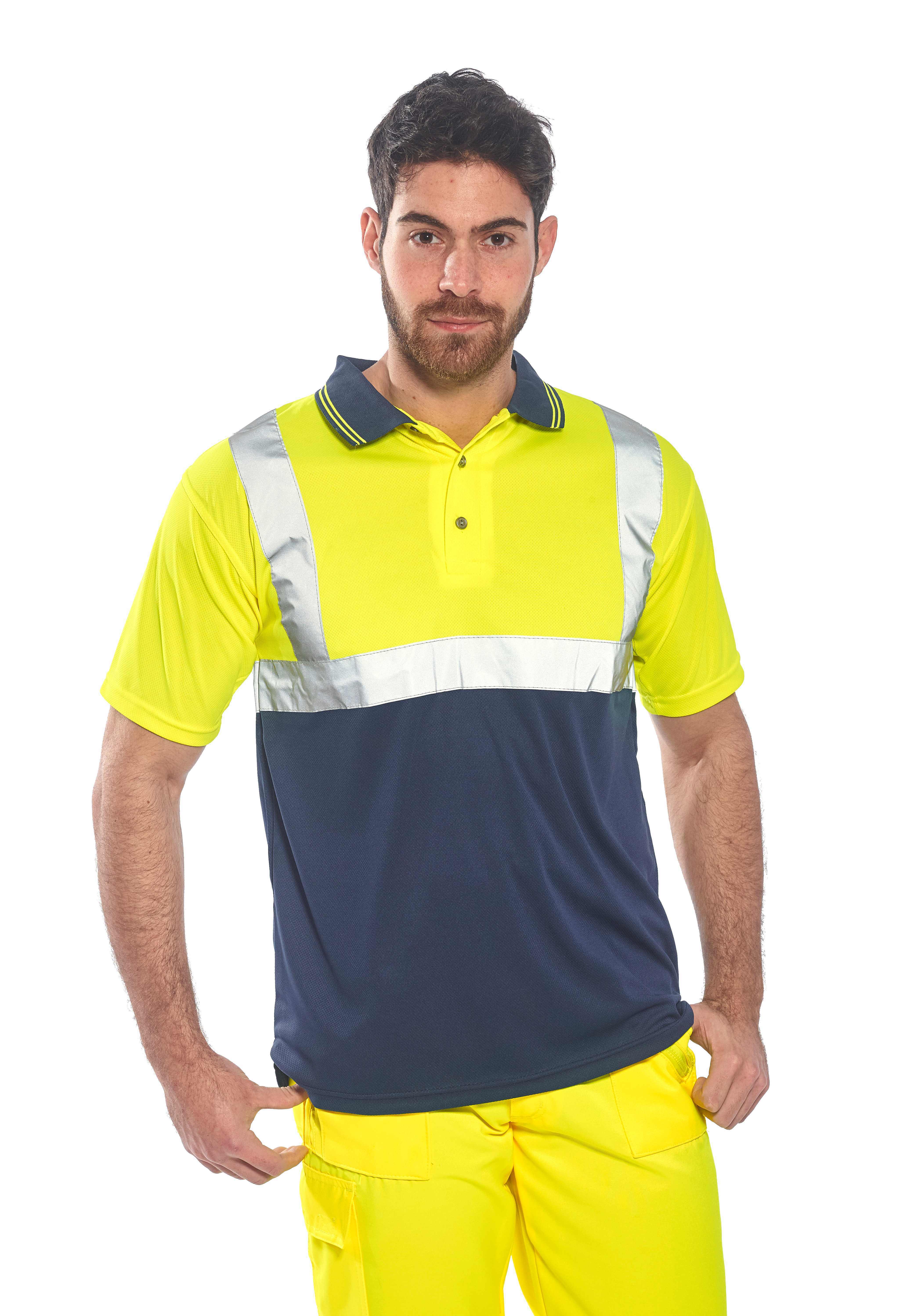 Polos personnalisable PORTWEST Polo bicolore (S479)