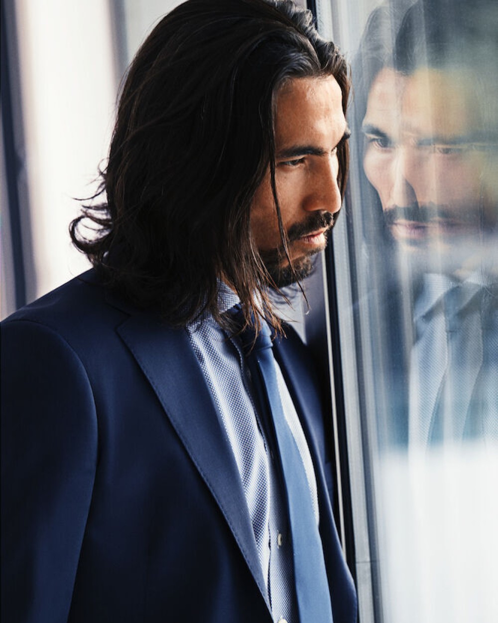 Bandanas, Foulards & Dassen J. HARVEST & FROST Silk Oxford Tie voor bedrukking &amp; borduring