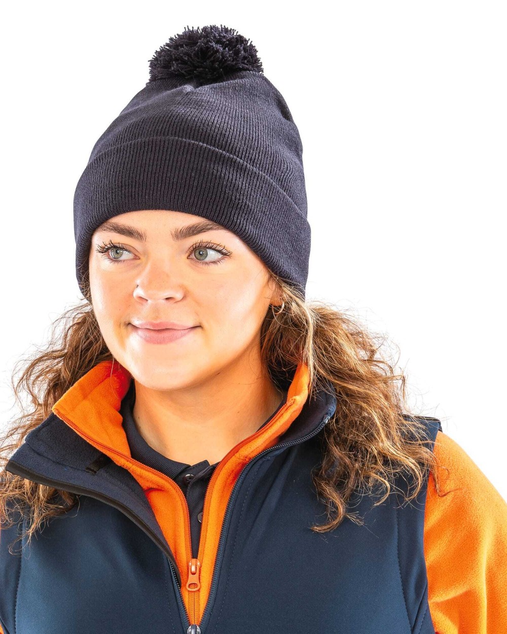 Mutsen RESULT Pomponmuts Beanie voor bedrukking &amp; borduring