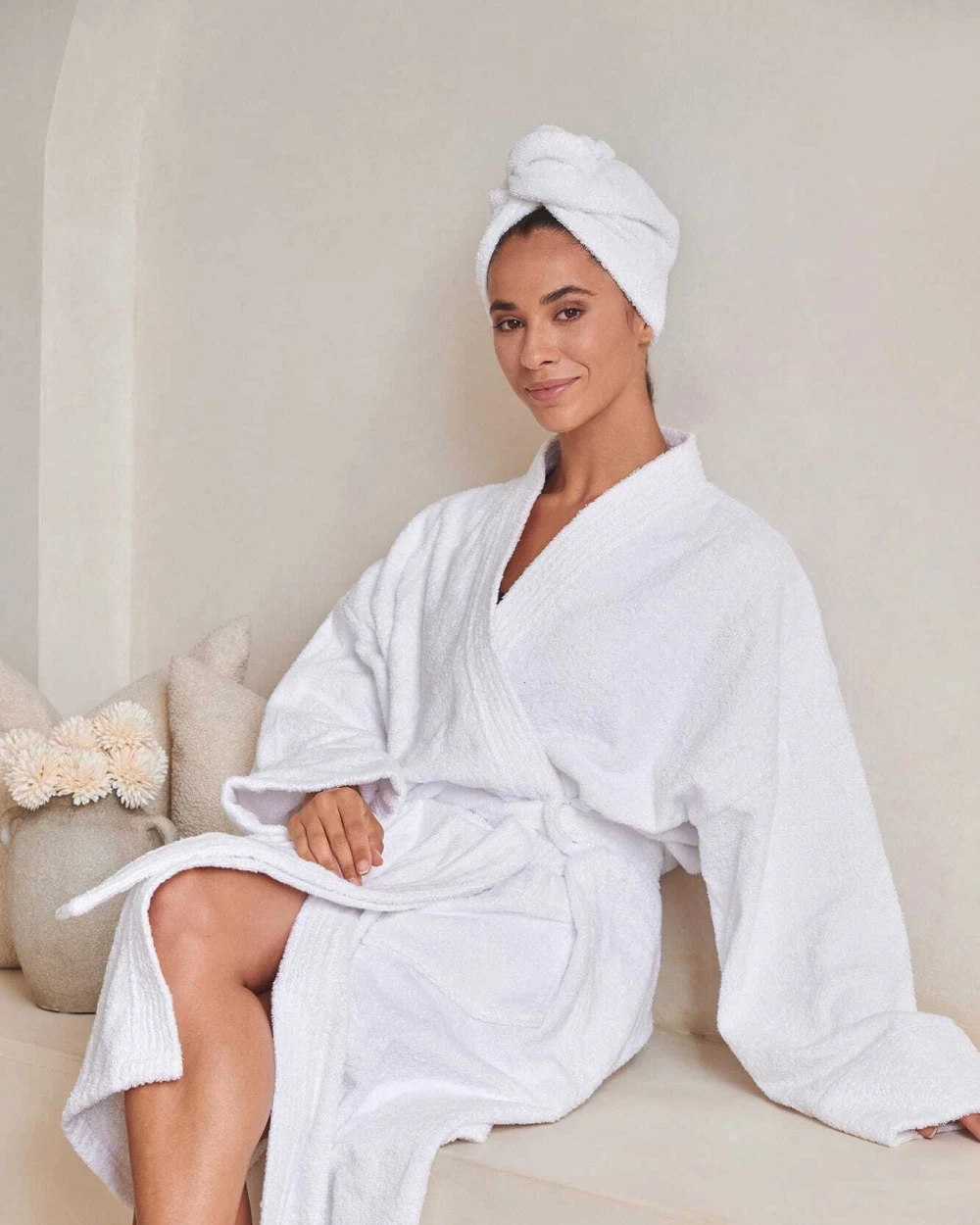 Accessoires personnalisable TOWEL-CITY Serviette pour les cheveux