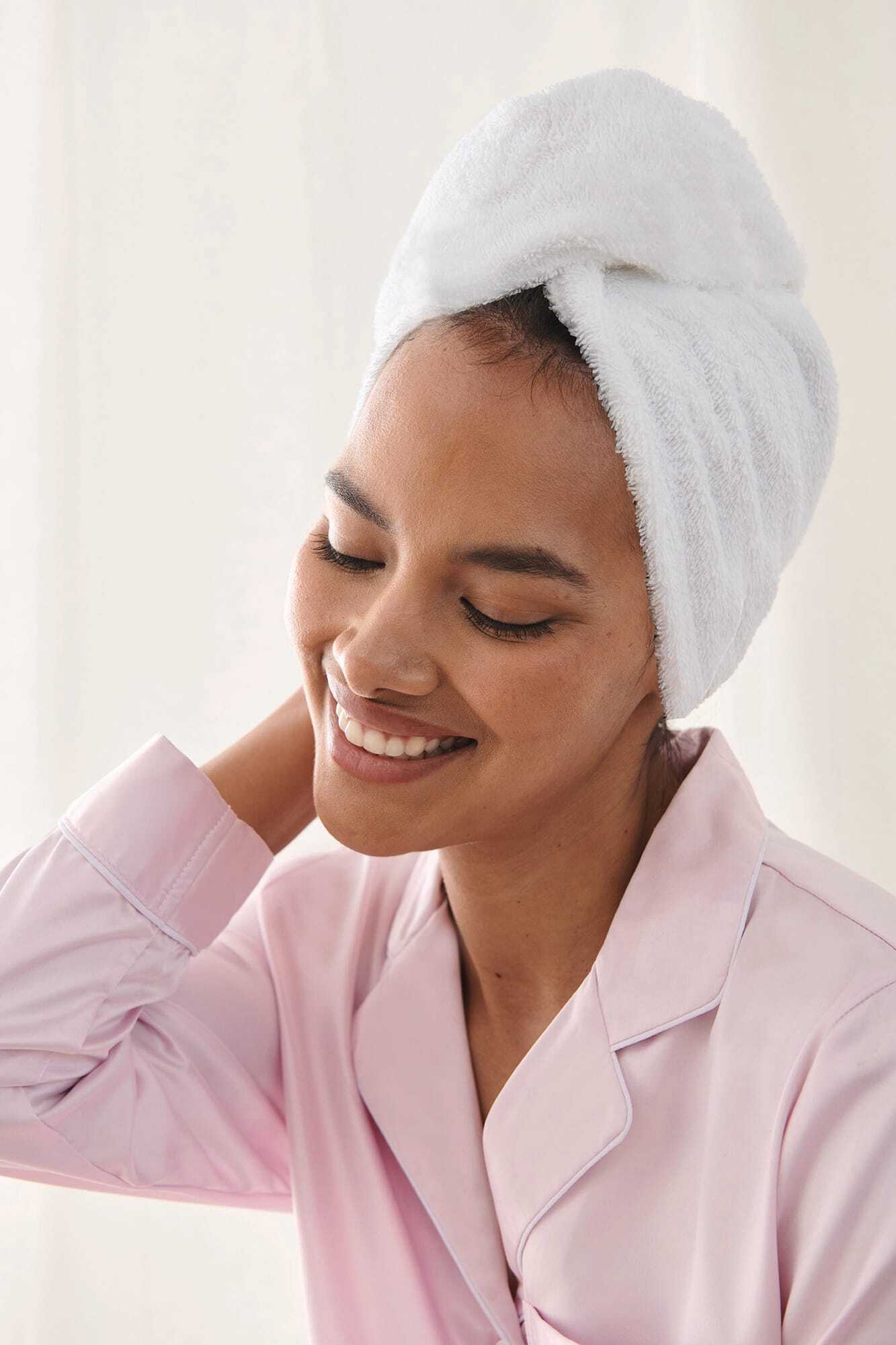 TOWEL-CITY Handtuch für die Haare Zubehör personalisierbar