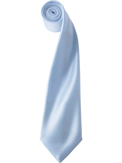 PREMIER Cravate en satin "Colours" /api/colors/4c8673c9-9f30-4885-8015-c784ca13e566 personnalisable