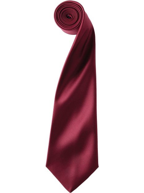 PREMIER Cravate en satin "Colours" /api/colors/86185b65-5340-41c9-bb92-4d29c8ef7554 personnalisable