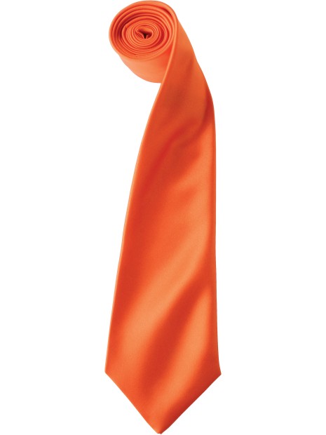 PREMIER Cravate en satin "Colours" /api/colors/d51260d5-b263-4200-988d-ee19f414959e personnalisable