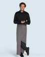 BISTRO BY JASSZ BERLIN Long Bistro Apron with Vent and Pocket Schürzen personalisierbar