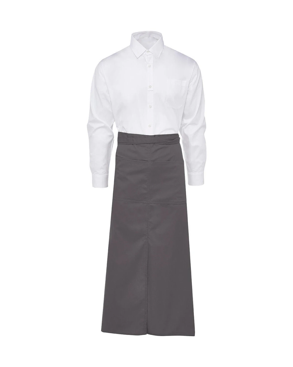 BISTRO BY JASSZ BERLIN Long Bistro Apron with Vent and Pocket Schürzen personalisierbar