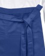 Tabliers personnalisable BISTRO BY JASSZ BERLIN Long Bistro Apron with Vent and Pocket