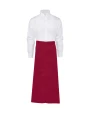 BISTRO BY JASSZ BERLIN Long Bistro Apron with Vent and Pocket Schürzen personalisierbar