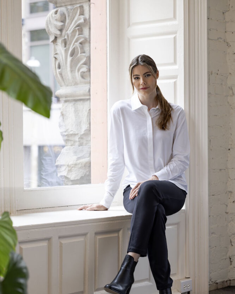 Hemden CUTTER & BUCK Hedley Stretch Shirt Dames voor bedrukking &amp; borduring