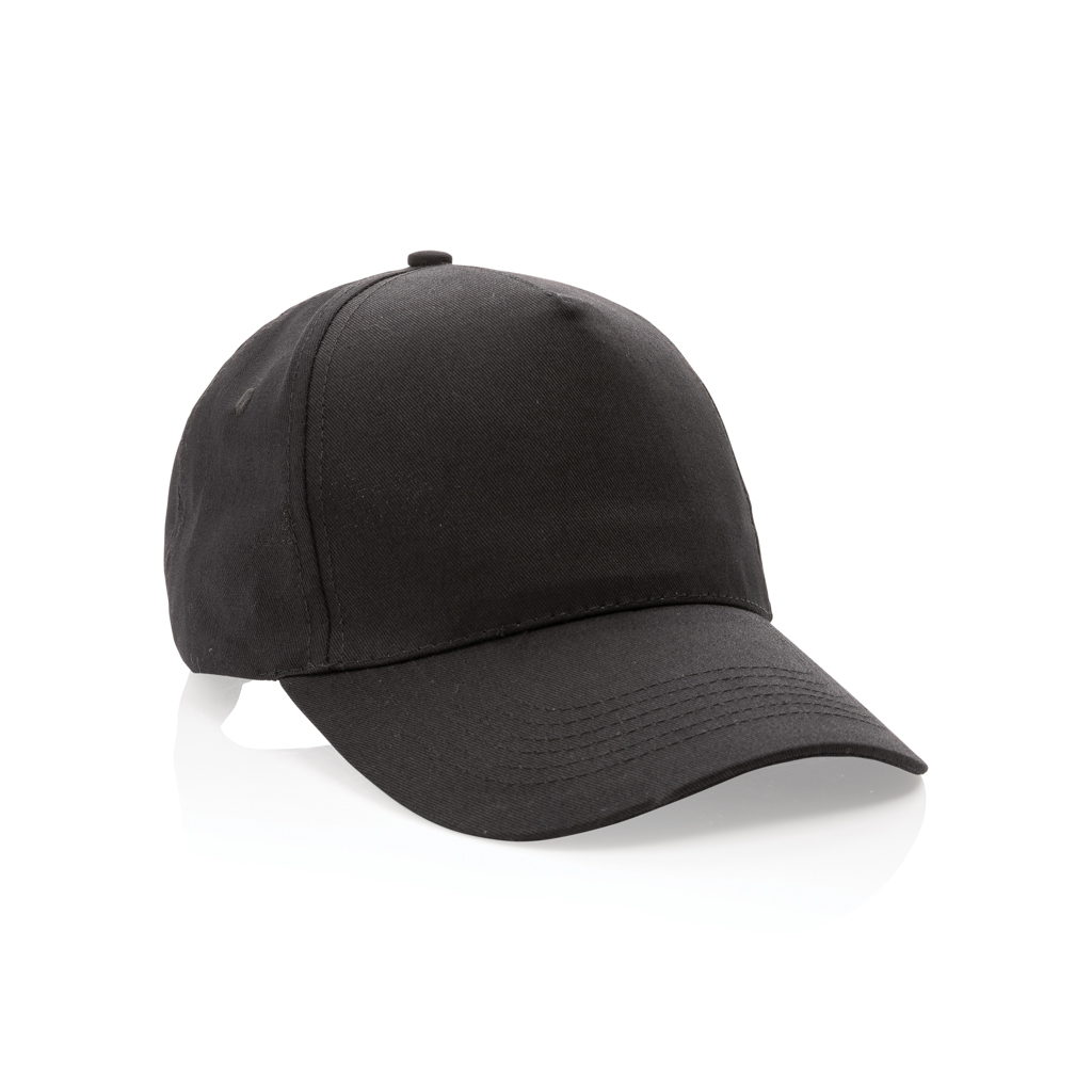 Petjes 4DO Impact AWARE™ 5 panel 190gr gerecycled katoenen cap voor bedrukking &amp; borduring