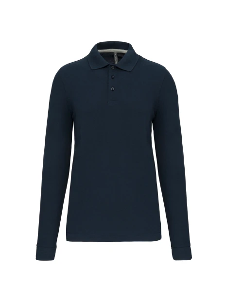 WK. DESIGNED TO WORK Polo manches longues homme /api/colors/b68891a9-1d28-4f7a-8deb-775c45027afd personnalisable