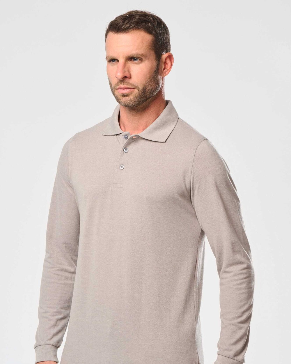 Polos personnalisable WK. DESIGNED TO WORK Polo manches longues homme