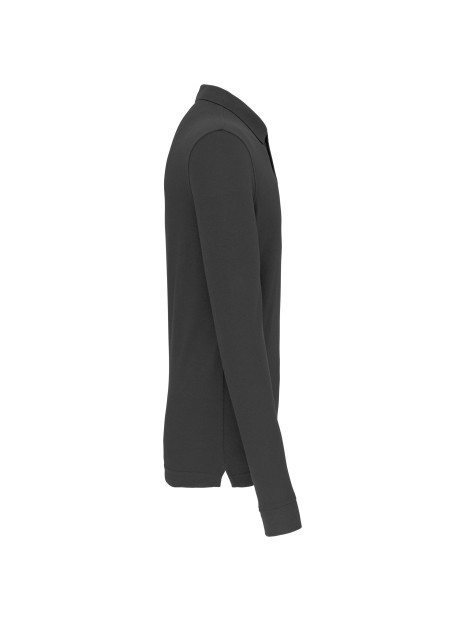 WK. DESIGNED TO WORK Polo manches longues homme /api/colors/3664e9be-231a-44a8-bacd-707b001b474c personnalisable