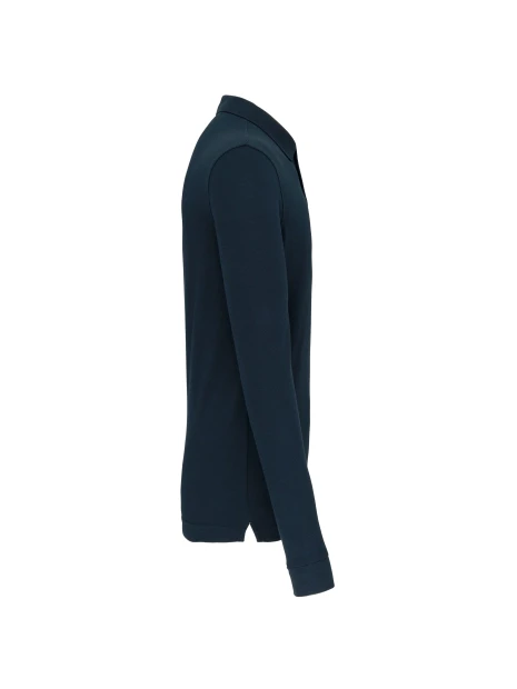 WK. DESIGNED TO WORK Polo manches longues homme /api/colors/b68891a9-1d28-4f7a-8deb-775c45027afd personnalisable