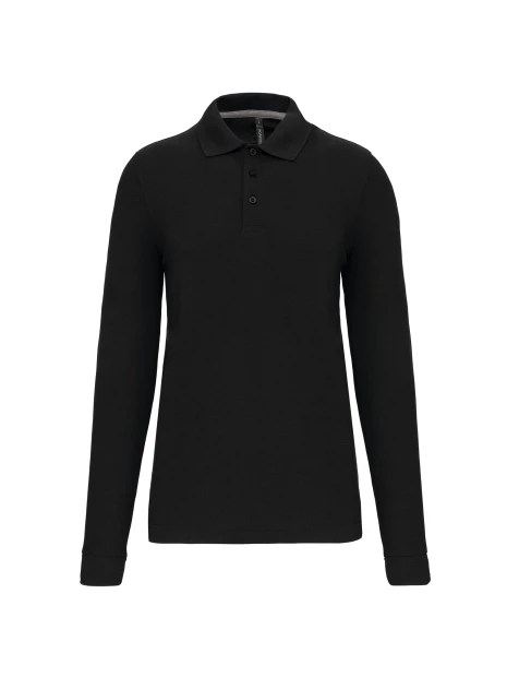 WK. DESIGNED TO WORK Polo manches longues homme /api/colors/b9fdad4a-5e94-45cb-8c03-c08b349b28c3 personnalisable